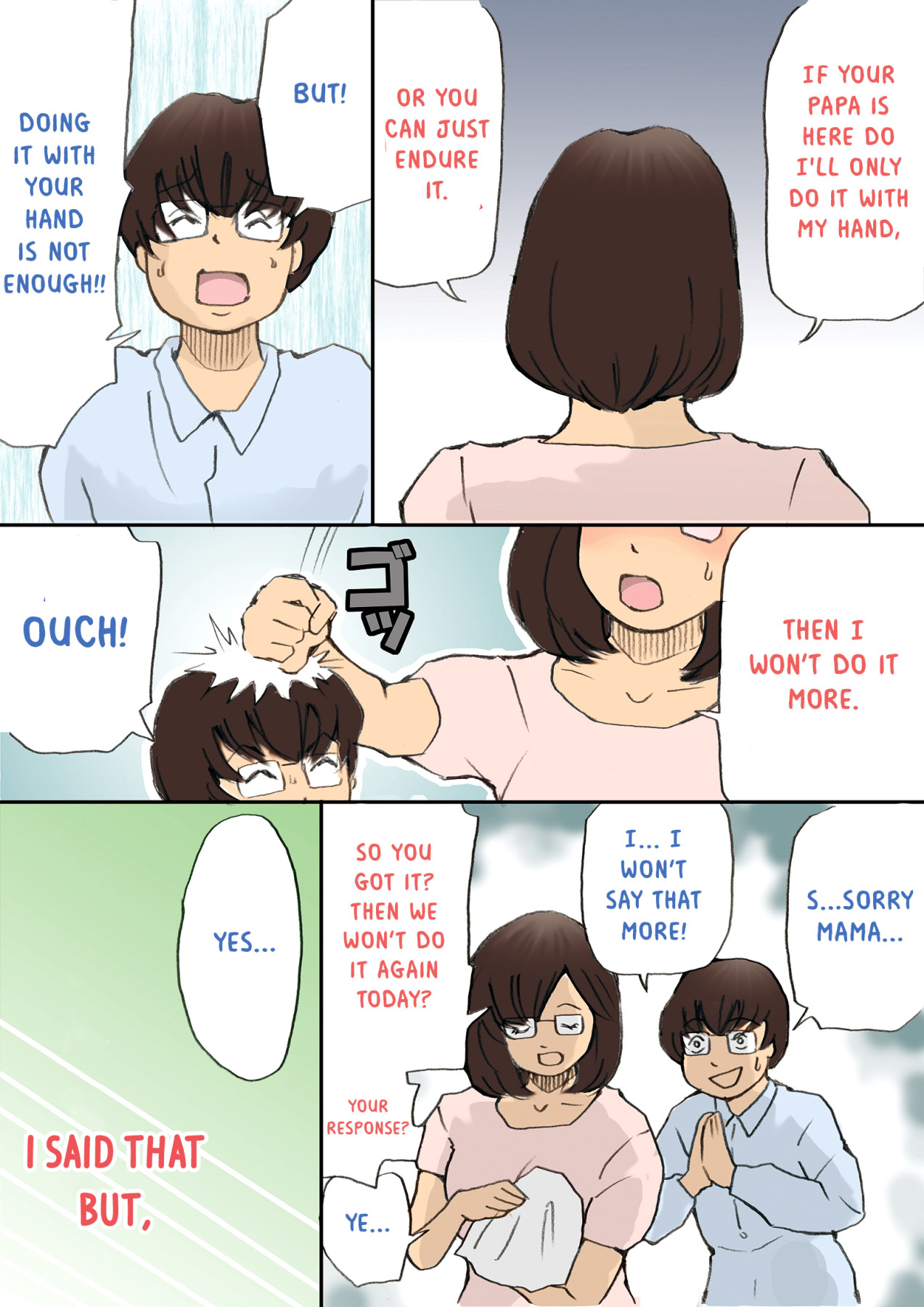 Hentai Manga Comic-Mama, Let's Film It-Read-23